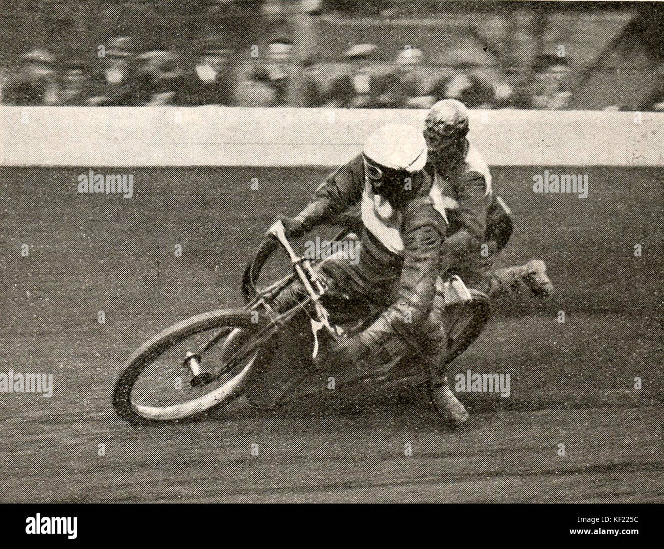 1932 - Moto dirt track racing en Angleterre Banque D'Images