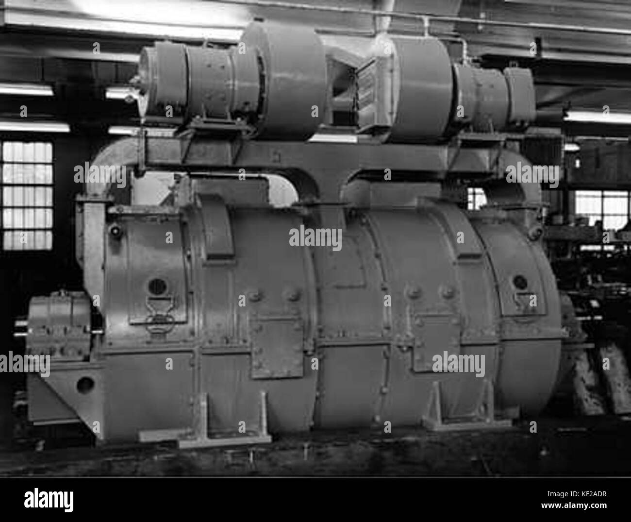 Type de moteur électrique Hertha XXI Siemens Schuckert AG 1944 Banque D'Images