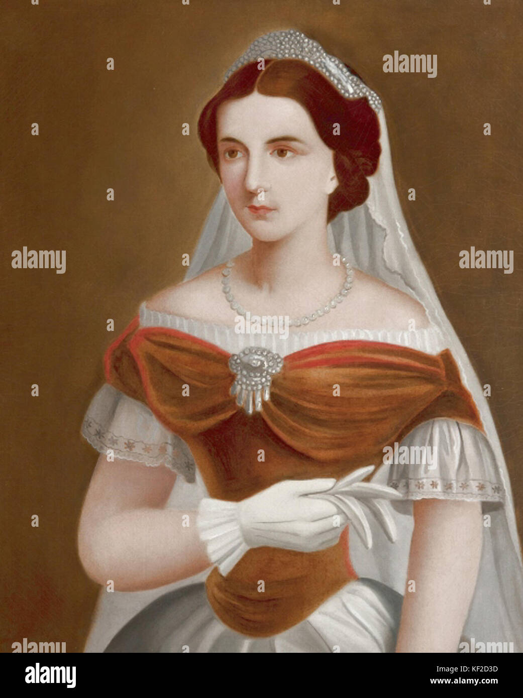Ritratto di Maria Sofia di Baviera Banque D'Images