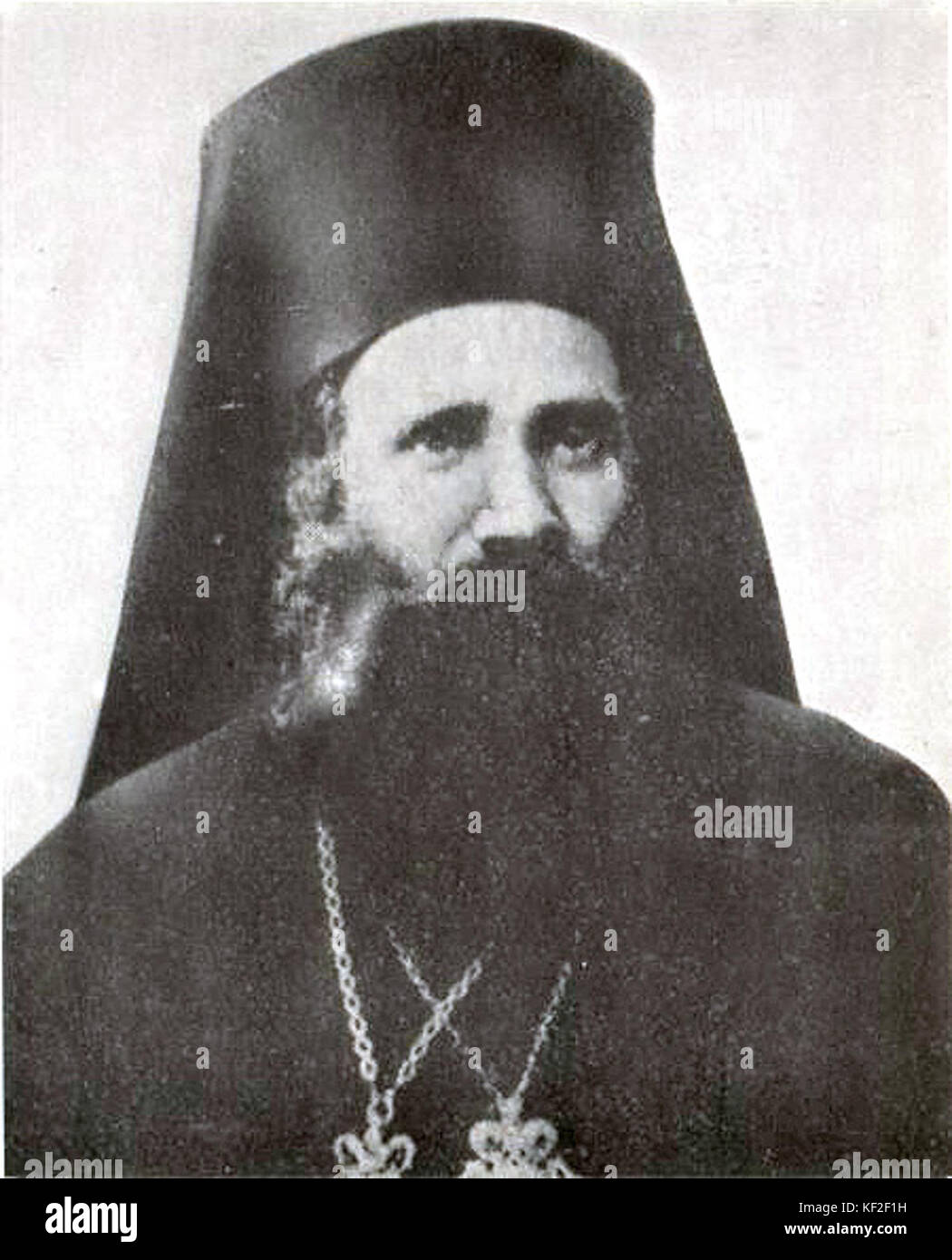 Ohridski mitropolit Georgi Shterev Banque D'Images