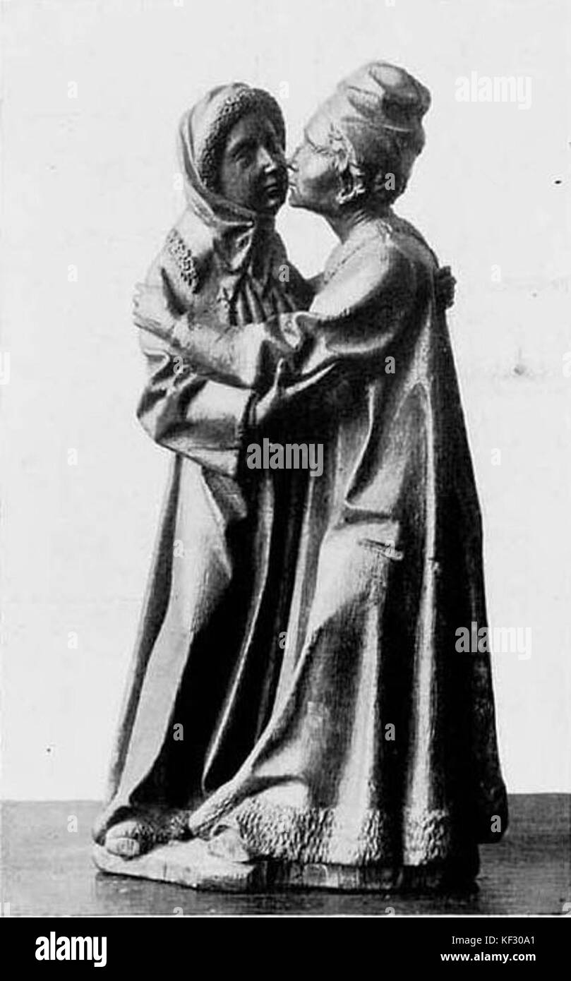 Joachim et anne réunion Banque d'images noir et blanc Alamy