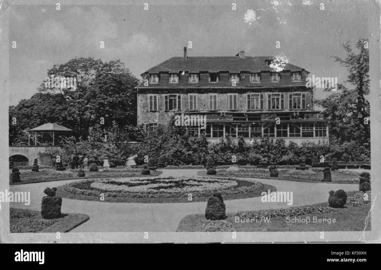 Schloss Berge 30er Banque D'Images