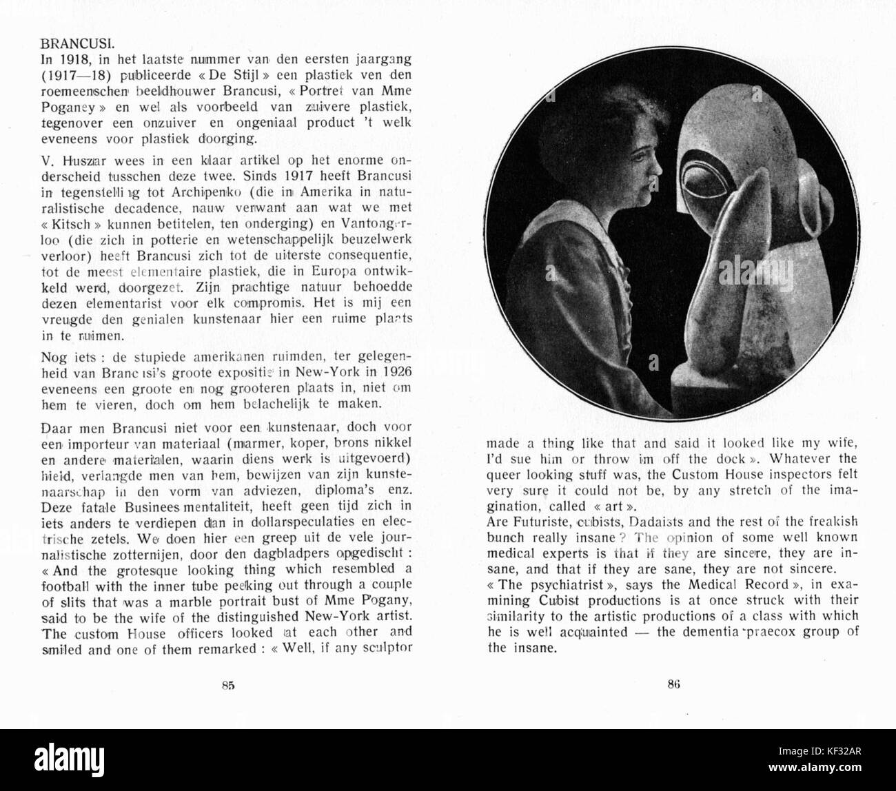 Stijl vol 07 nr 79 84 85 86 p Banque D'Images