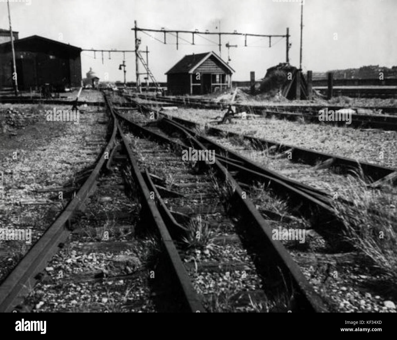 Septembre 1944 Spoorwegstaking Banque D'Images