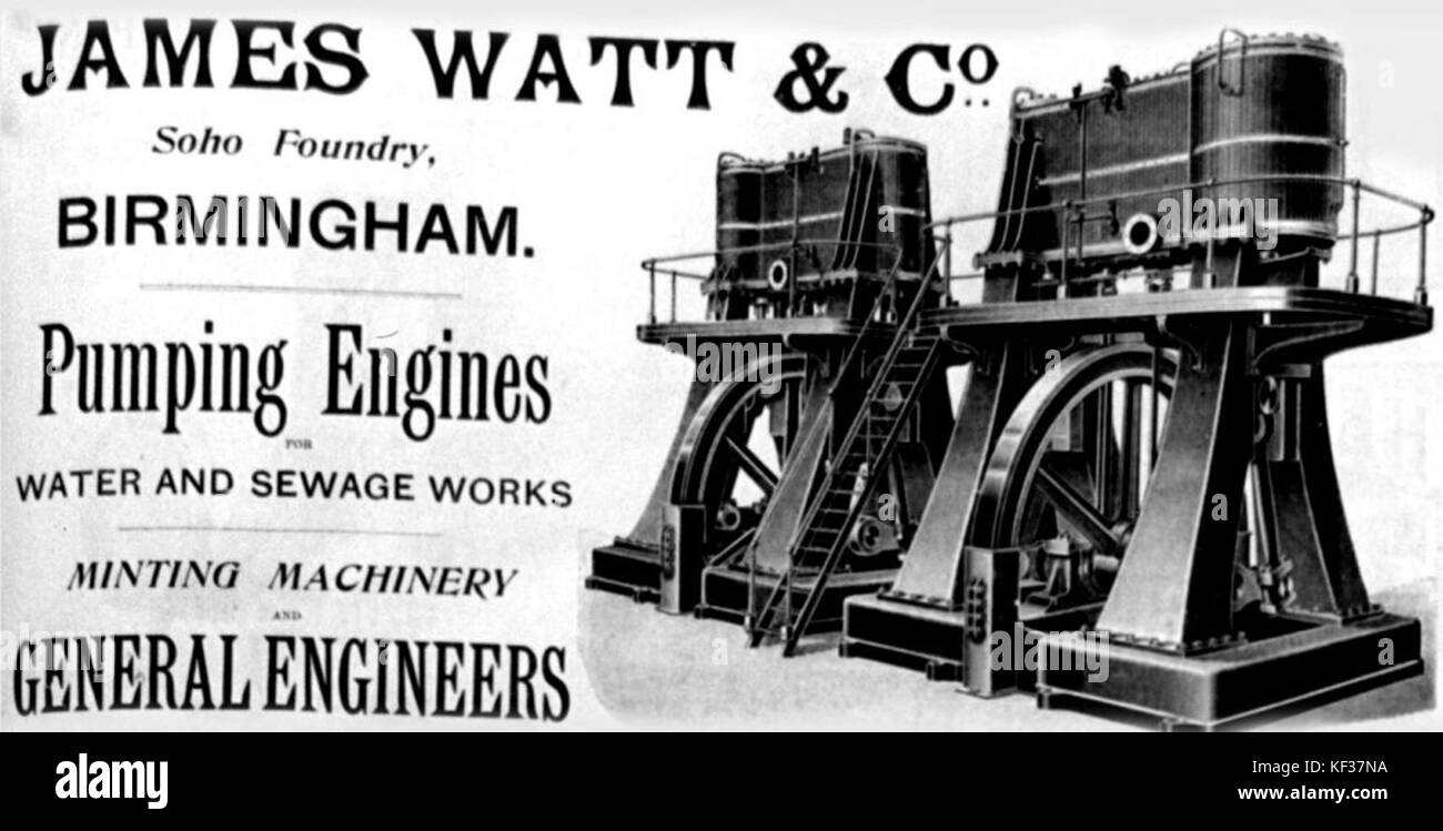 Thinktank Birmingham James Watt & Co Banque D'Images