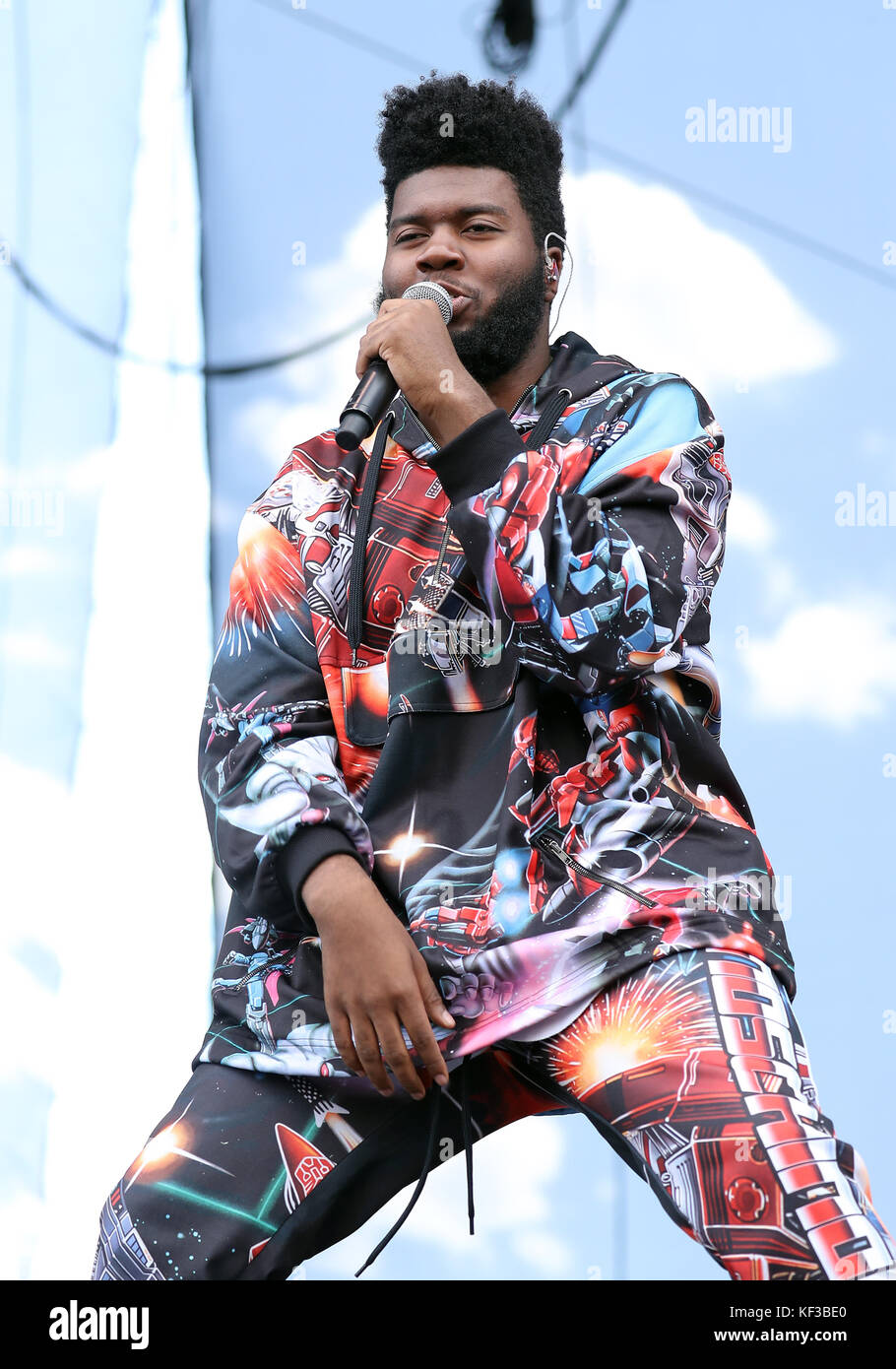 IHeartRadio Music Festival Daytime Village at MGM Village featuring : Khalid où : Las Vegas, Nevada, États-Unis quand : 23 Sep 2017 crédit : Judy Eddy/WENN.com Banque D'Images