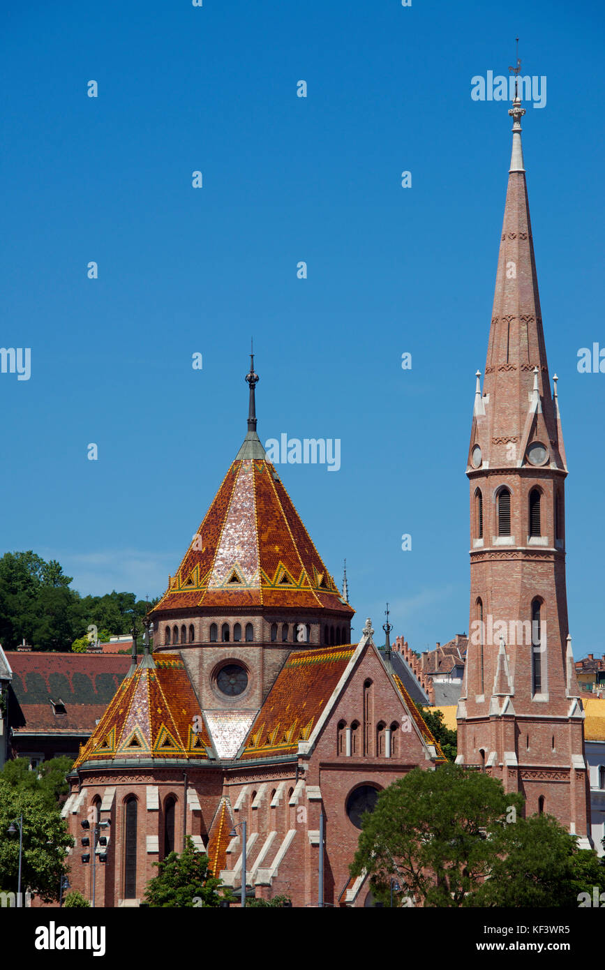 Cupuchin Buda Budapest Hongrie Église Banque D'Images