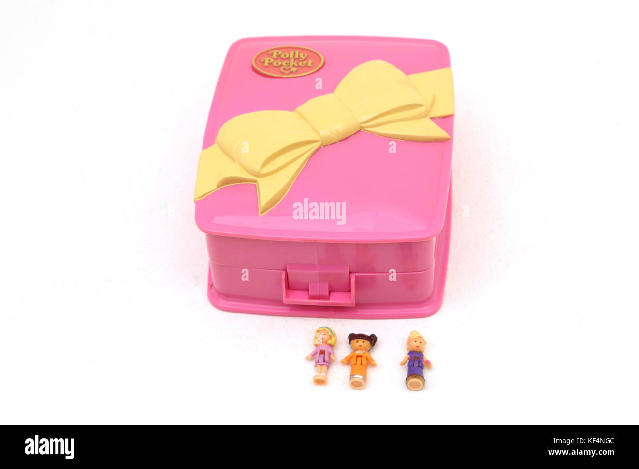 Vintage des années 90, jouet Polly Pocket Star dîner lumineuse avec des poupées Banque D'Images