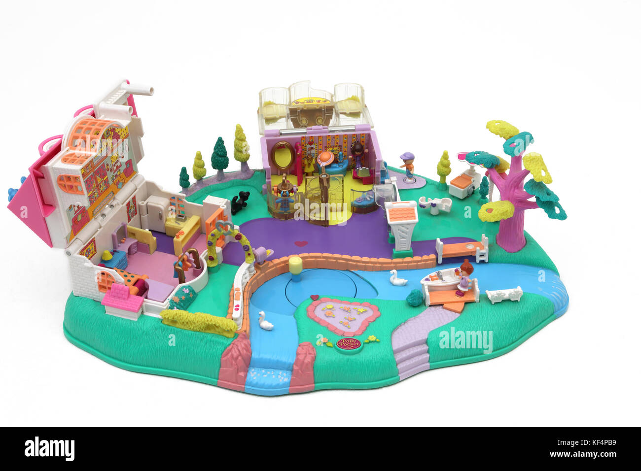 Vintage des années 90, jouet Polly Pocket Pollyville Movin magique Jeu  magnétique Photo Stock - Alamy