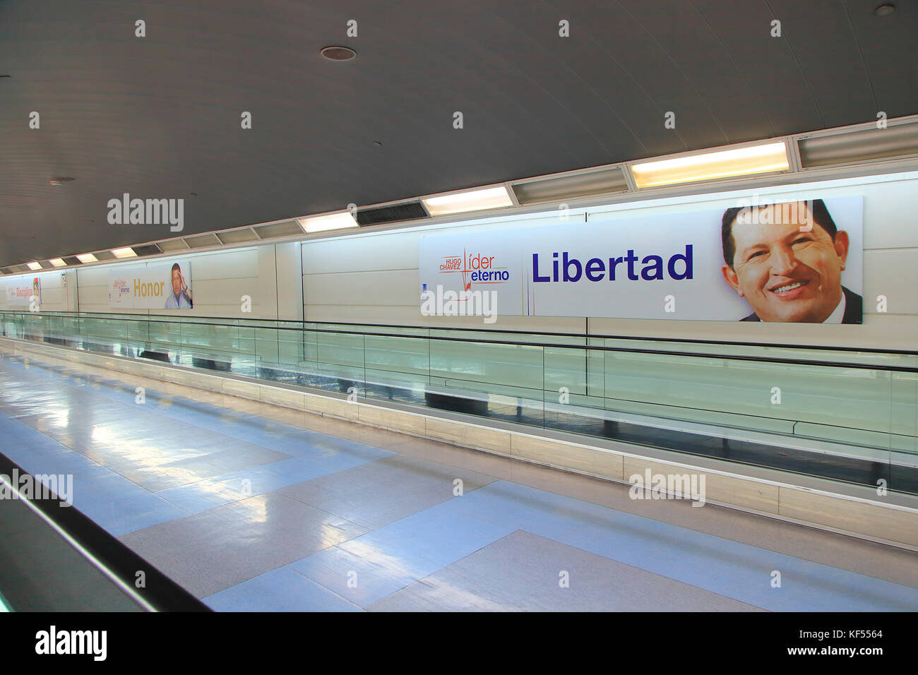 Venezuela, caracas. Hugo chavez Banque D'Images