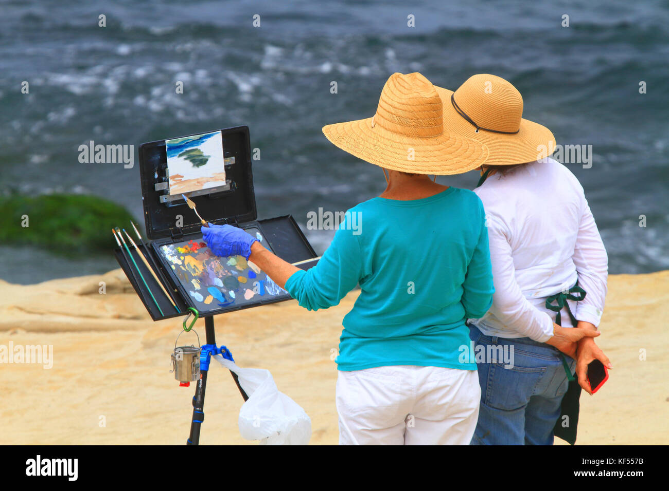 États-unis, Californie, la Jolla Cove Banque D'Images
