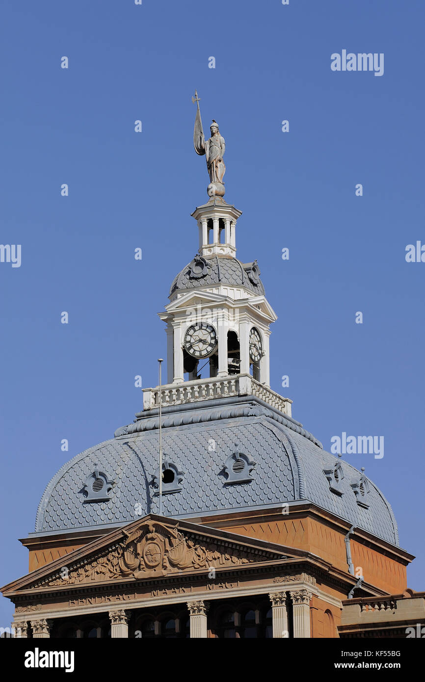L'Afrique, Afrique du Sud, Johannesburg, Pretoria, capitale, raadsaal, l'ancien parlement du Transvaal (1888), place de l'église Banque D'Images