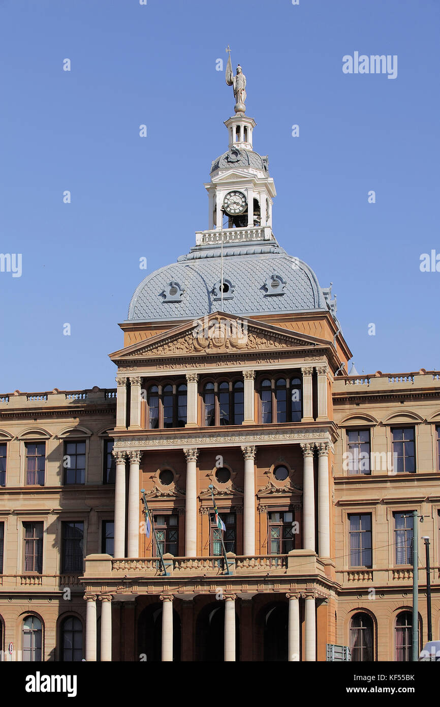 L'Afrique, Afrique du Sud, Johannesburg, Pretoria, capitale, raadsaal, l'ancien parlement du Transvaal (1888), place de l'église Banque D'Images