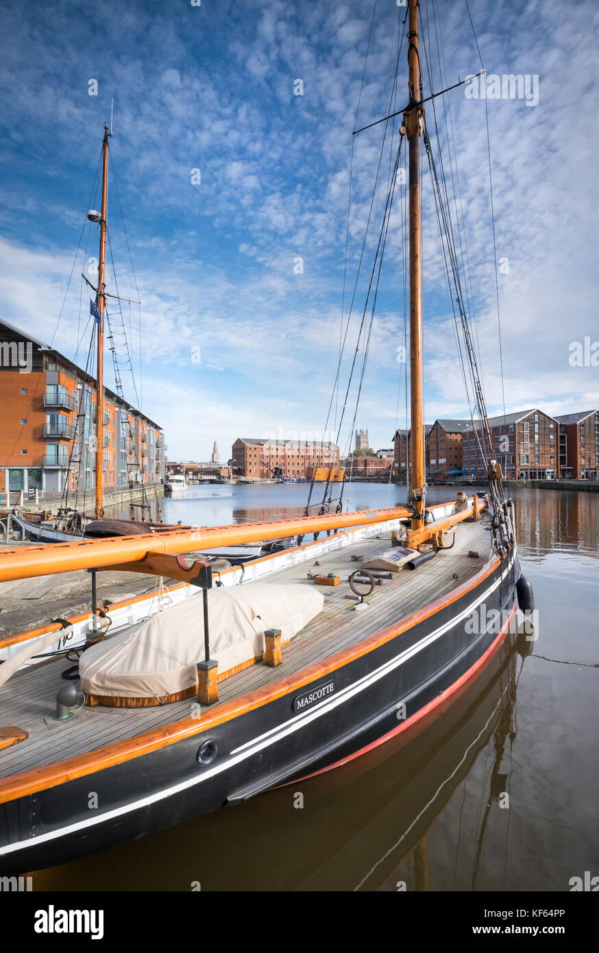 Gloucester Docks, Gloucester Banque D'Images