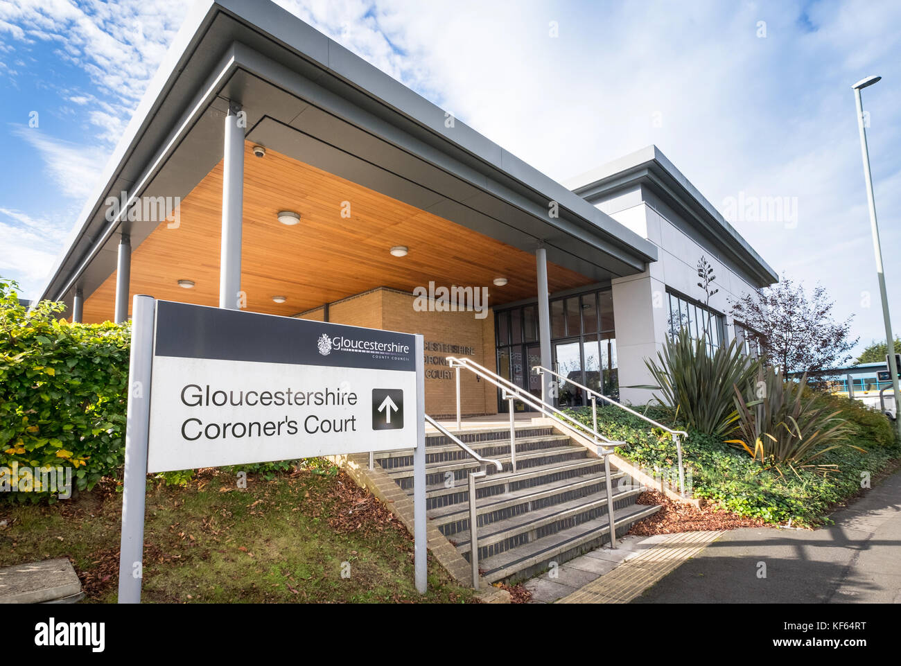 Cour des coroners de gloucester Banque de photographies et d’images à
