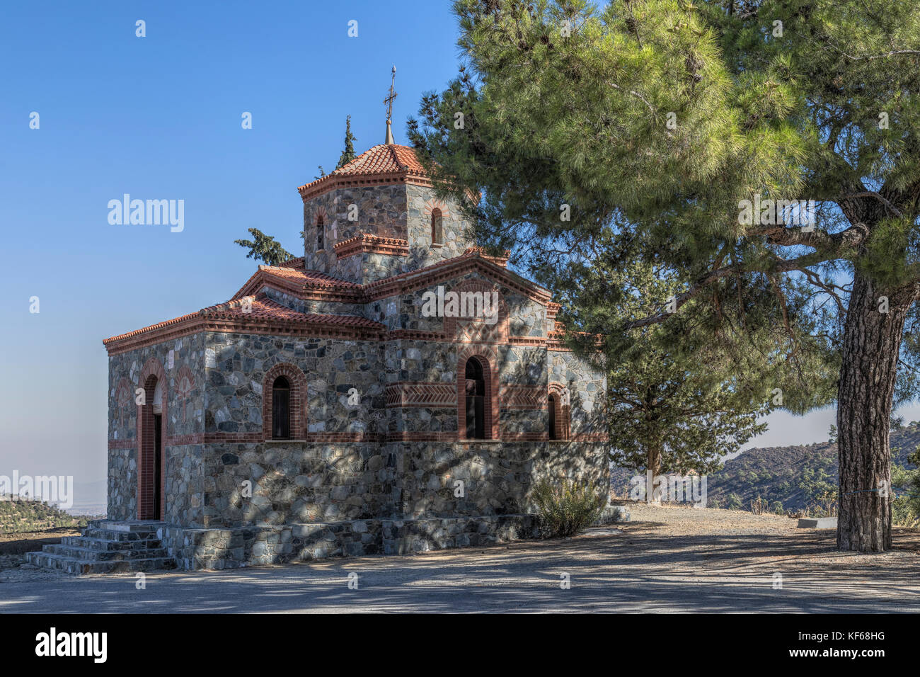 Barilier Monastère, Nicosie, Chypre Banque D'Images