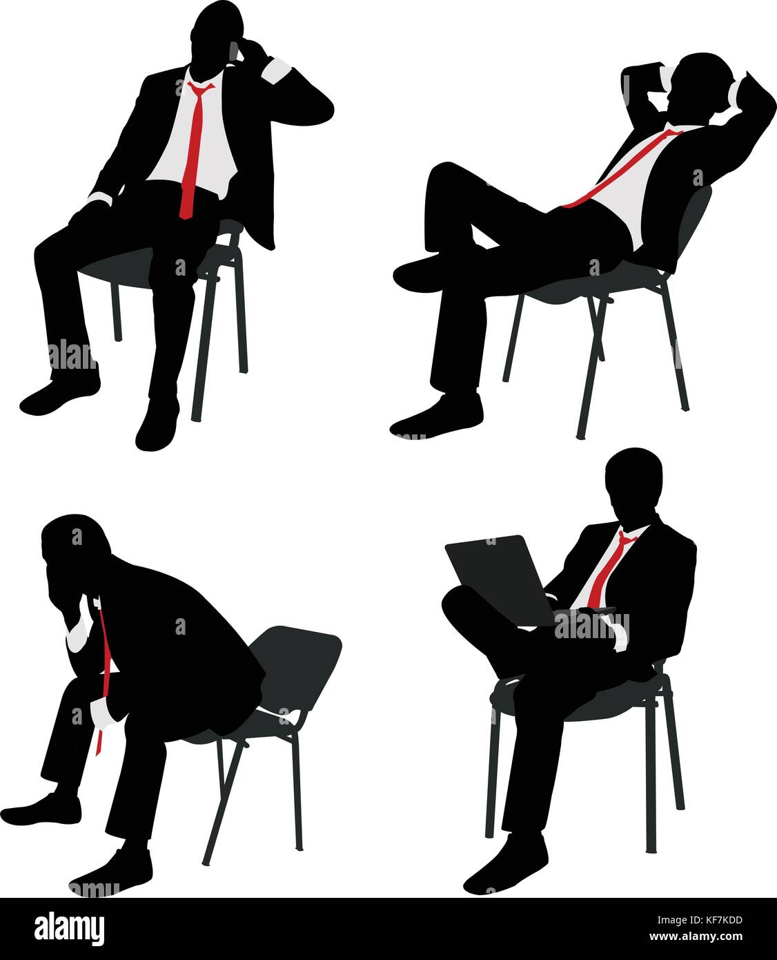 Portrait n la présidence - vector Illustration de Vecteur