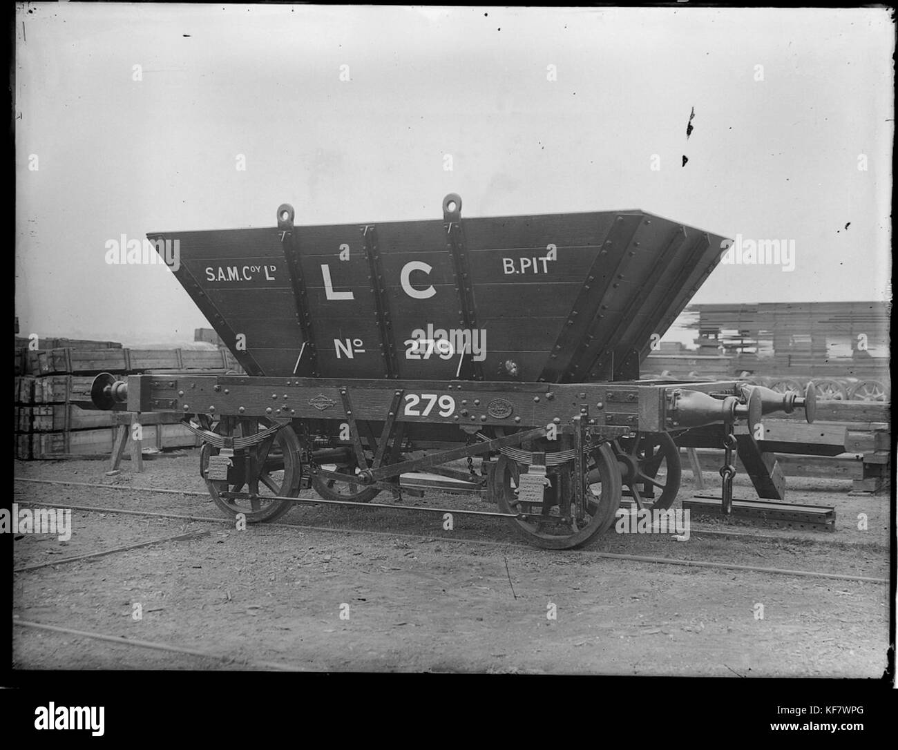 Le charbon wagon LC B pit ne 279 du Powerhouse Museum Banque D'Images