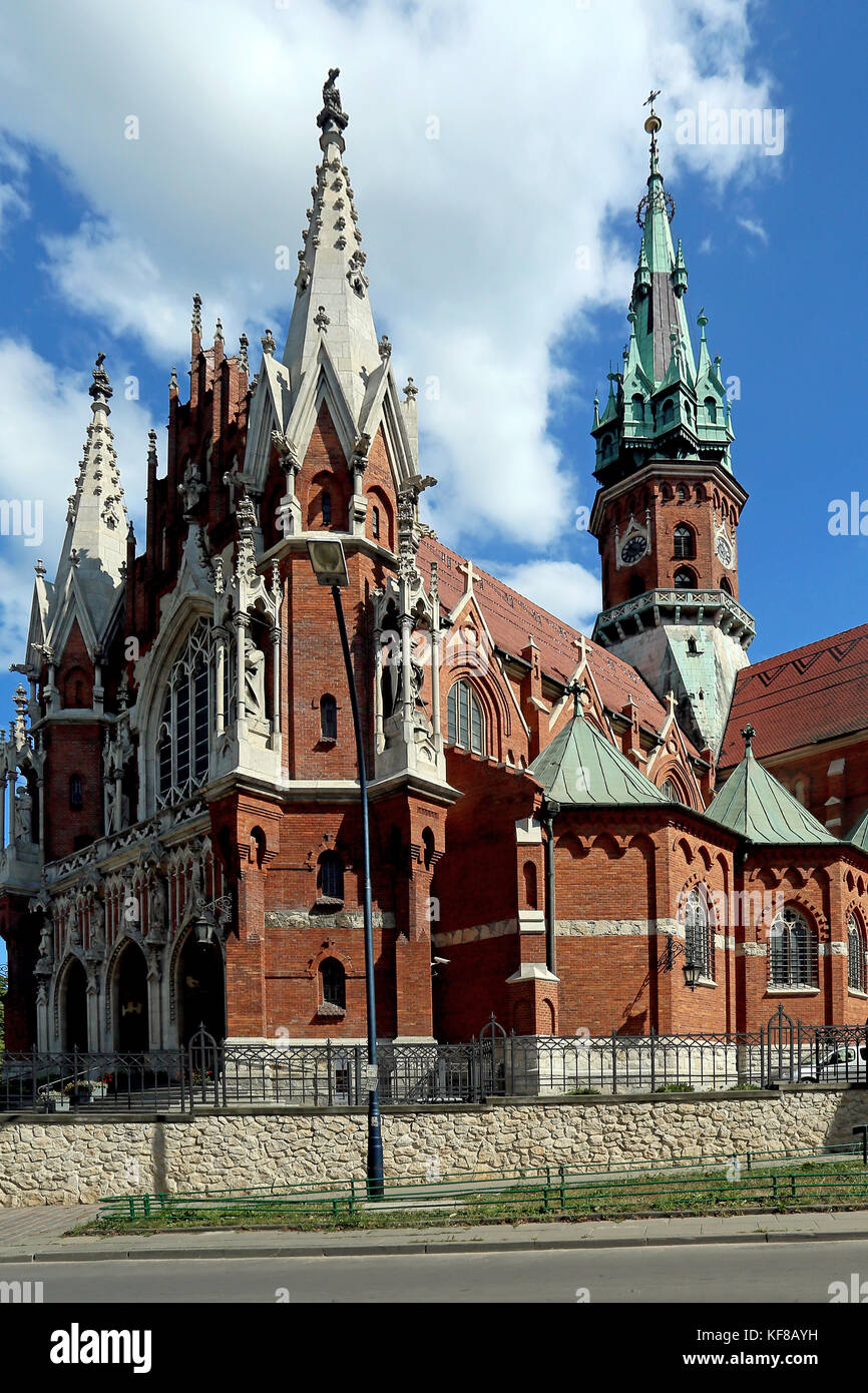 Église Saint-Joseph à Podgórze, Cracovie, Pologne Banque D'Images