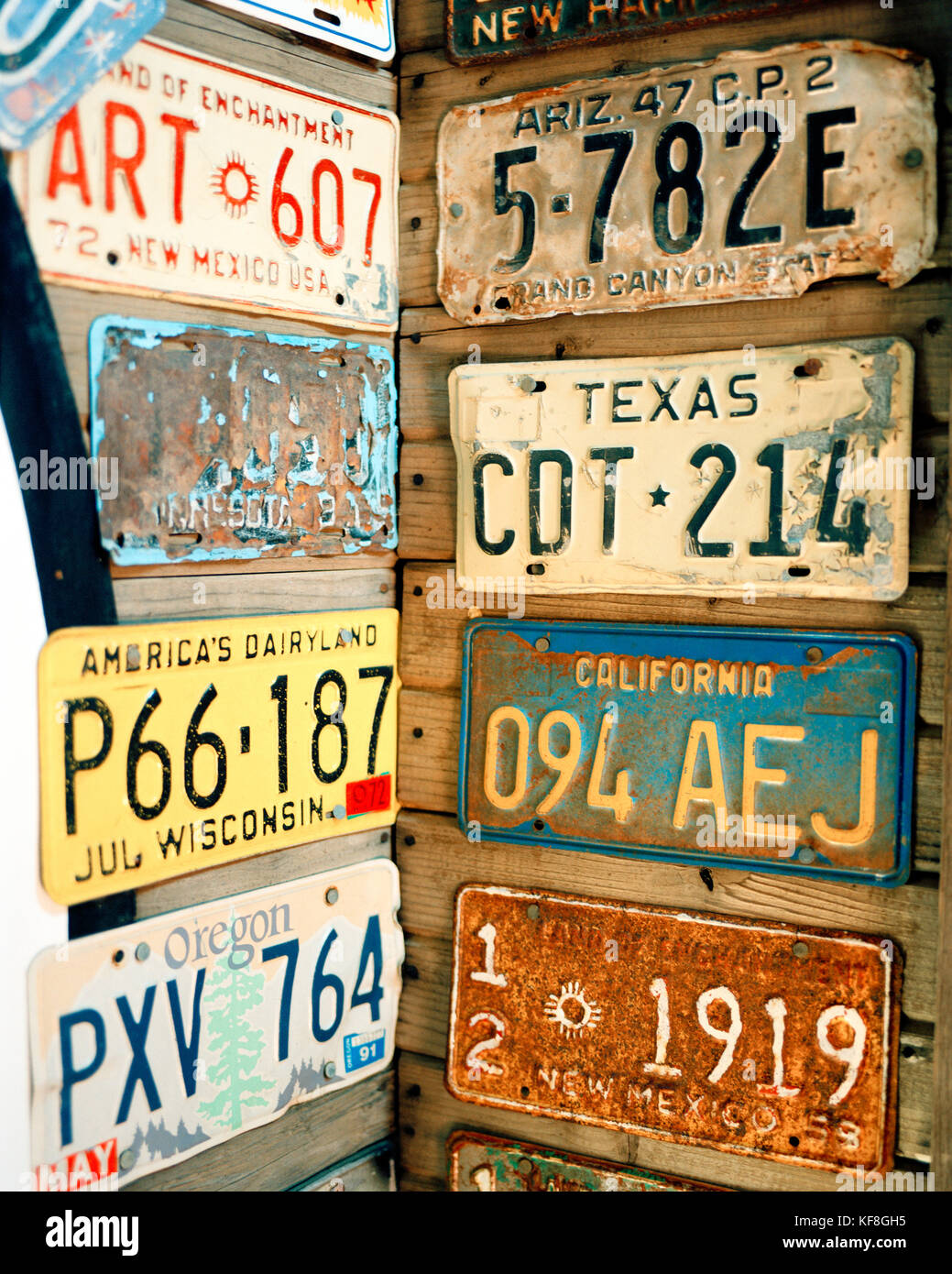 Anciennes Plaques Dimmatriculation Banque De Photographies Et Dimages à Haute Résolution Alamy 7313