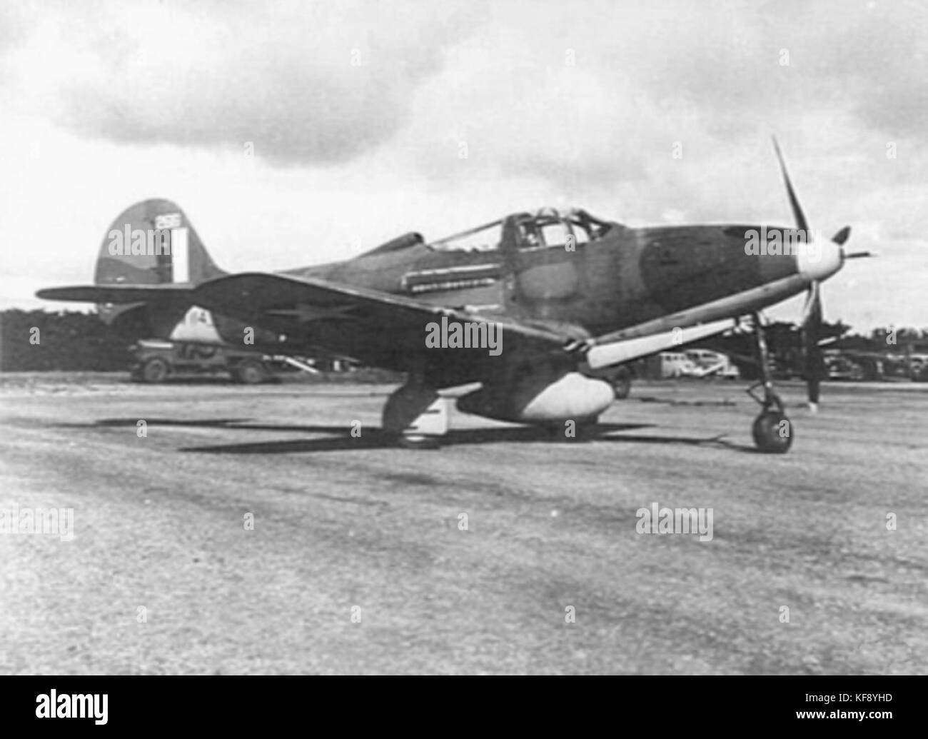 J'Airacobra RAAF en 1942 Banque D'Images