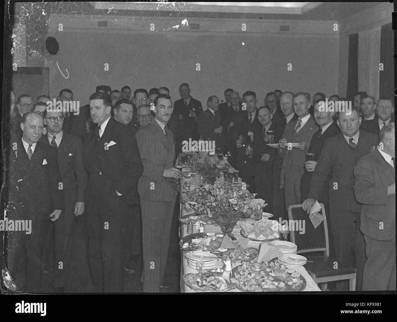 28394 détaillants Radio conférence à Pettys Hotel Banque D'Images