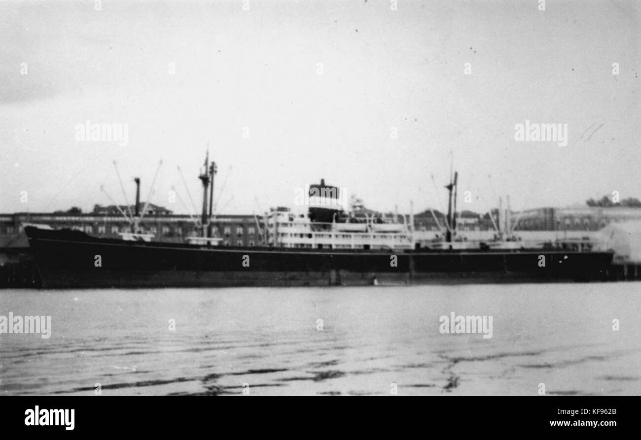 1113396 Nowshera amarré au quai magasin de laine, Brisbane Banque D'Images