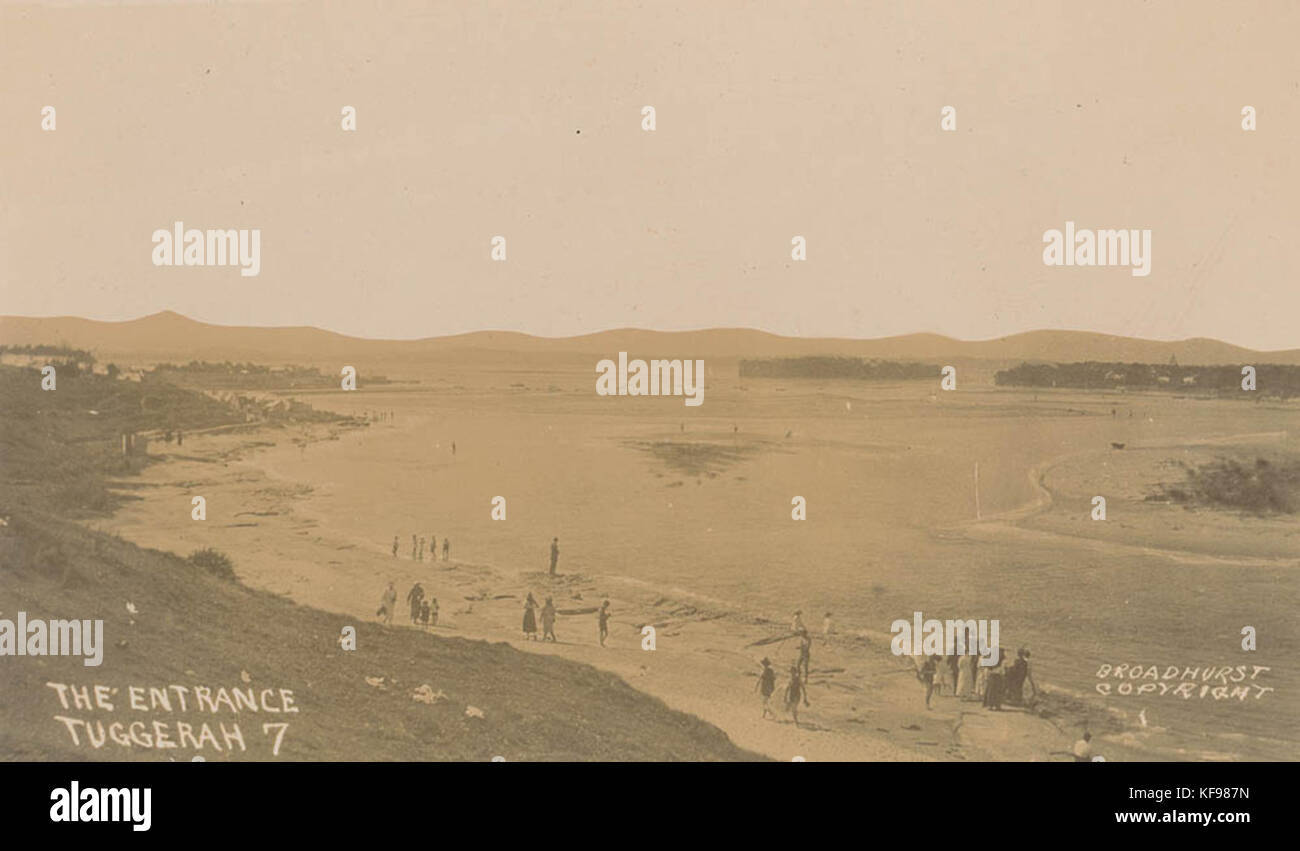 796937 l'entrée plage Tuggerah Banque D'Images