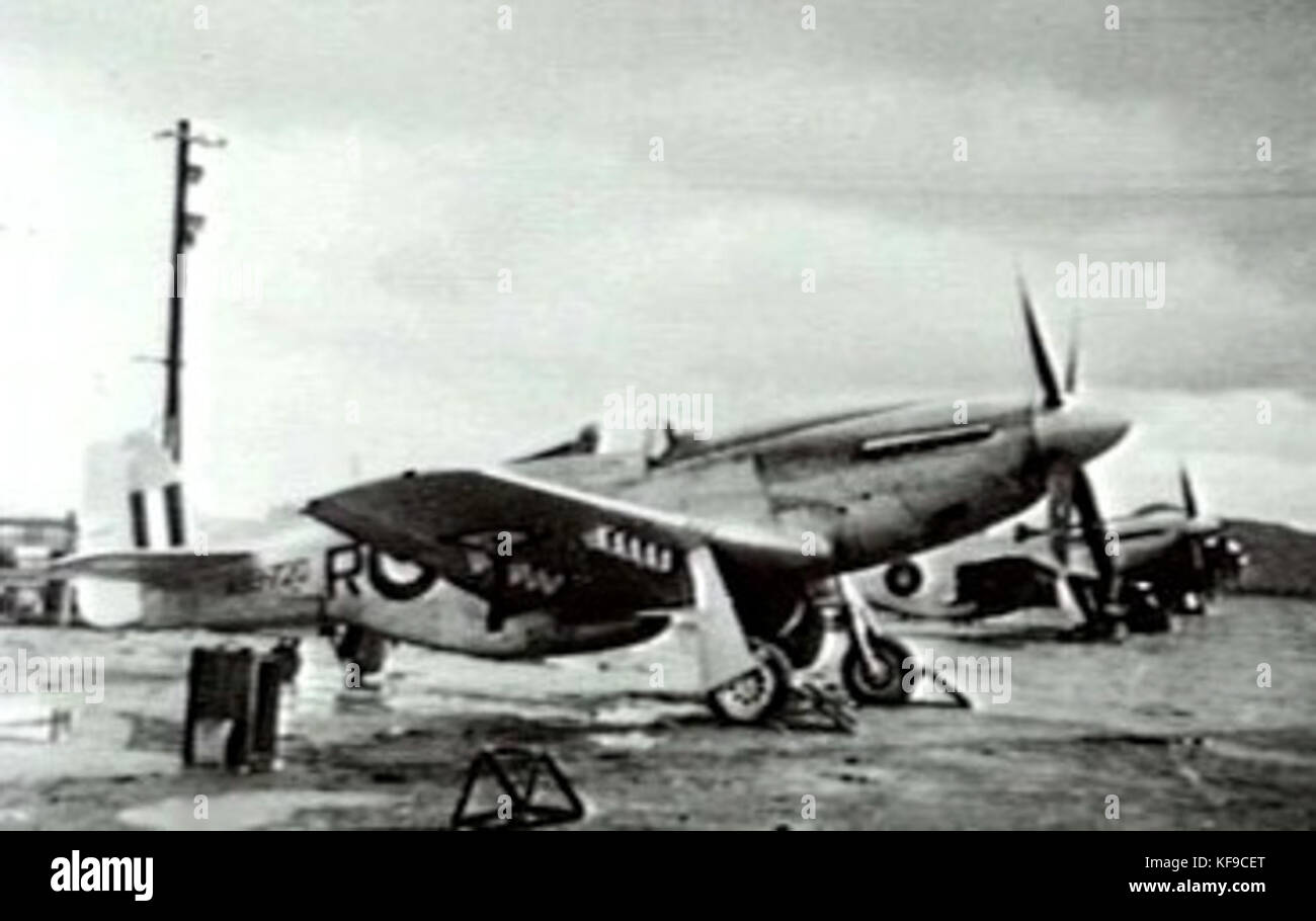 RAAF Mustang P 51 avions A88 720 Banque D'Images