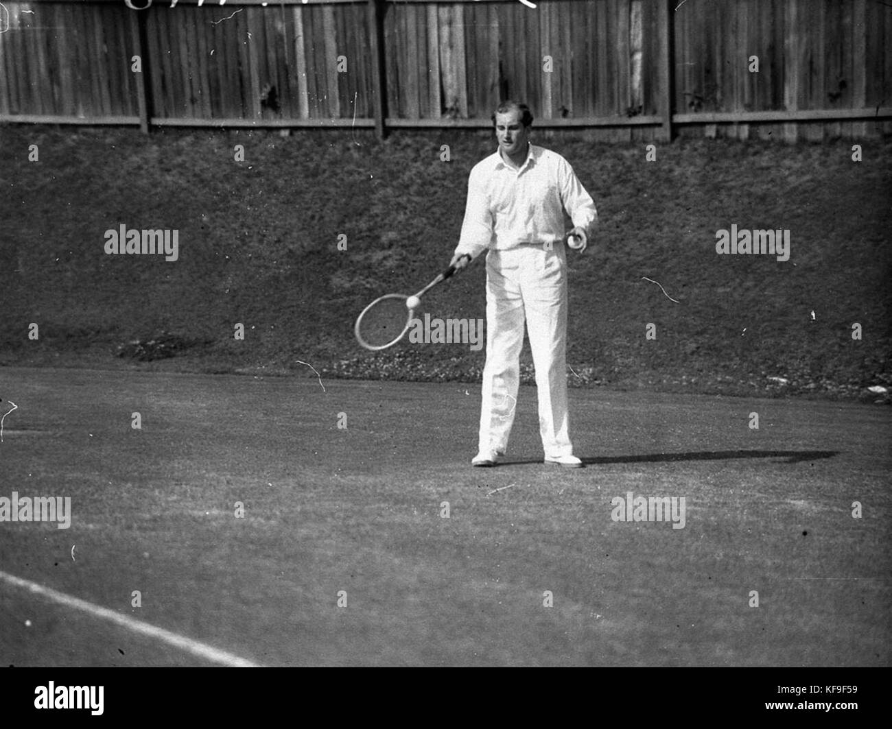 Le joueur de tennis tchèque 43118 Menzel en action Banque D'Images