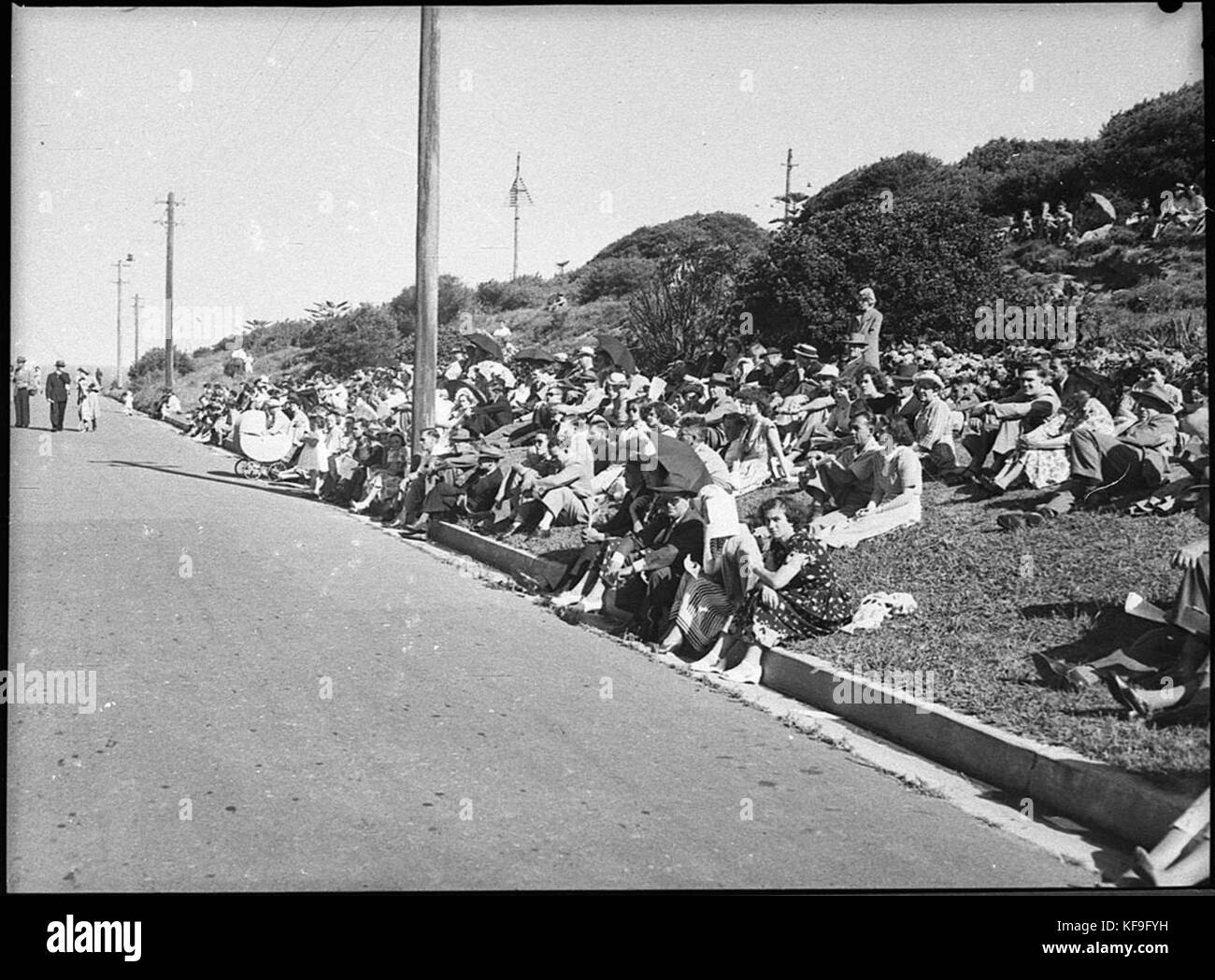 Un concert de musique le dimanche après-midi au parc King Edward comprend des spectacles dans un parc public, offrant un événement culturel pour le plaisir de la communauté. Banque D'Images