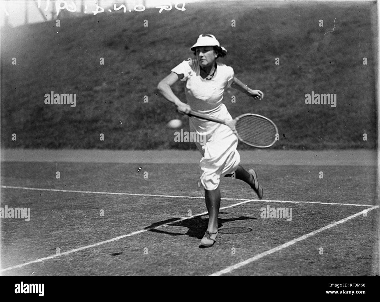 7826 Womens tennis player en action Banque D'Images