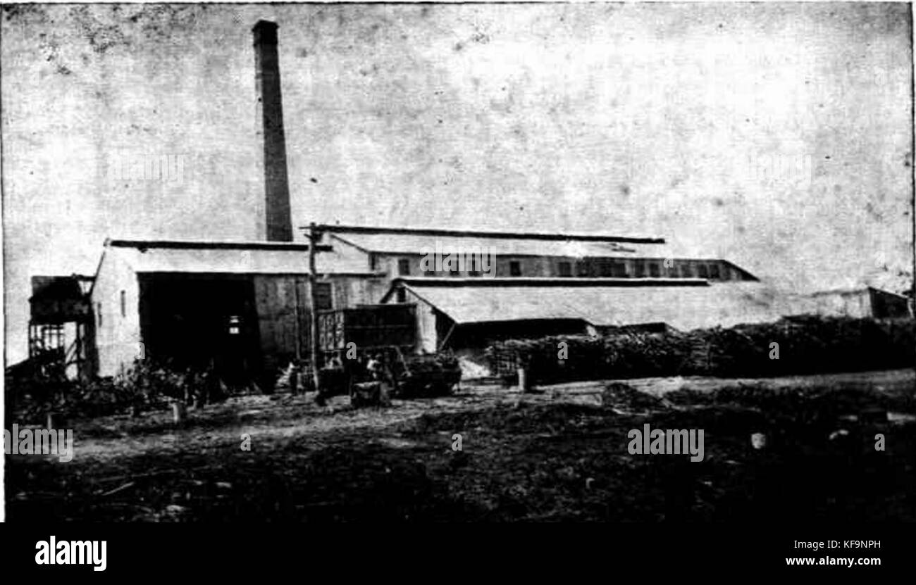 Kalamia Moulin à Sucre, 1901 Banque D'Images