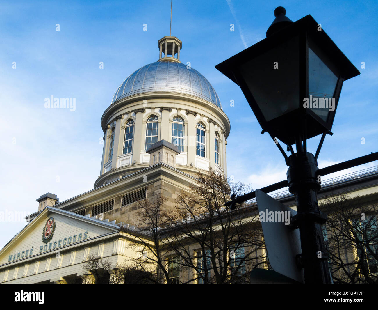 Marché Bonsecours, Vieux Montréal Banque D'Images