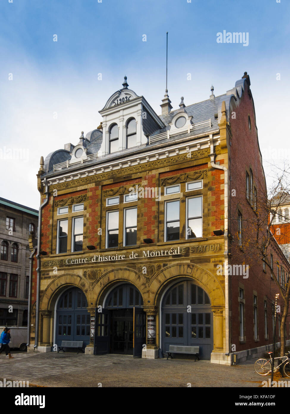 Centre d'Histoire de Montréal Banque D'Images