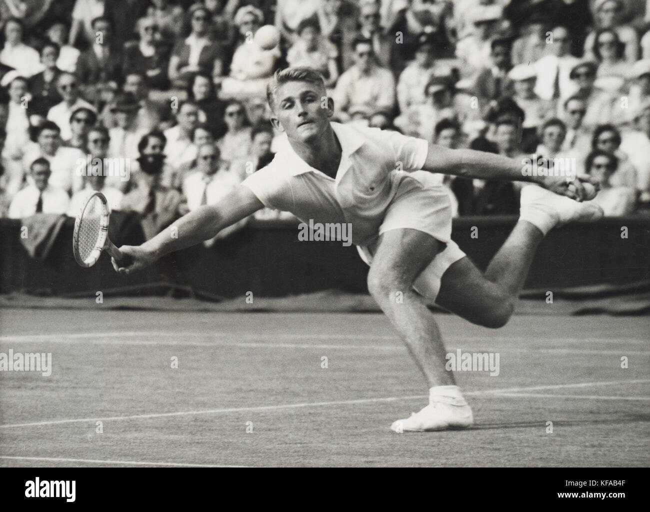Lew Hoad 1953 Banque D'Images