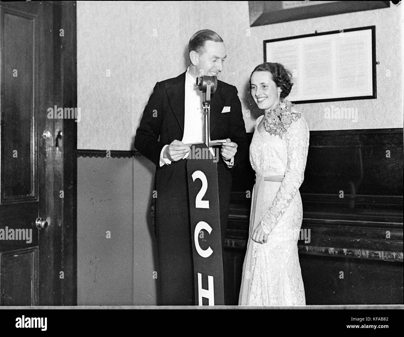 35383 Mme Flemming au Theatre Royal Banque D'Images