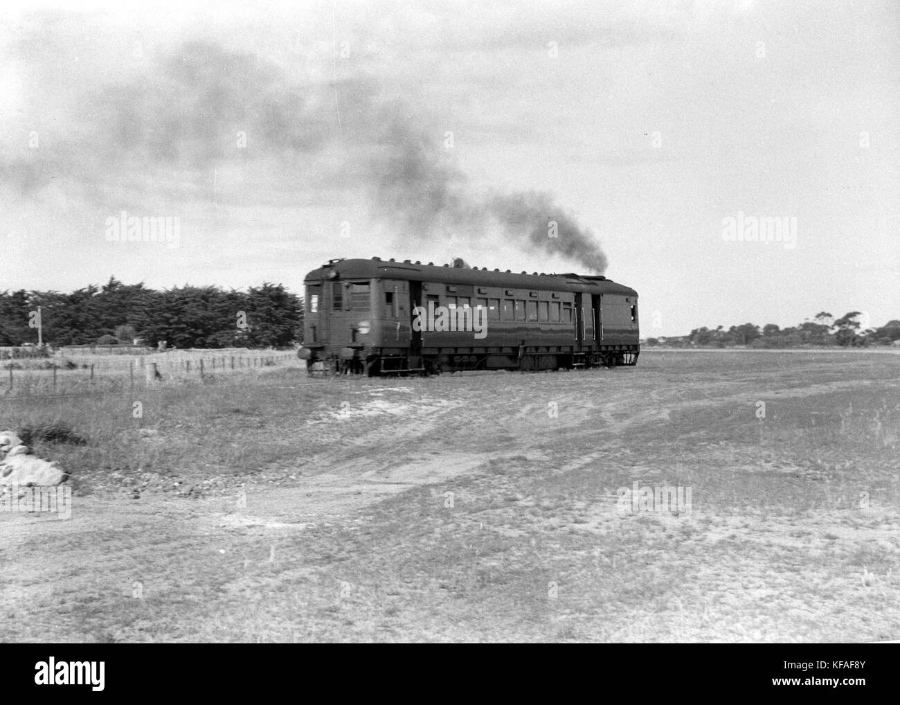 L'autorail à vapeur Cammell sentinelles près de Wynyard (28790134734) Banque D'Images