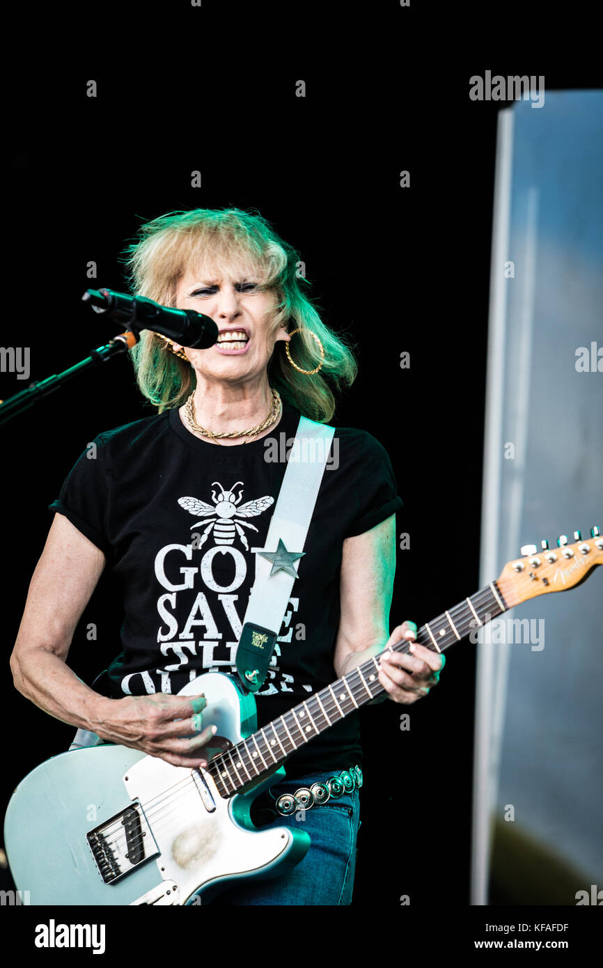 Les Pretenders, vivre à l'Cornbury Festival 2017 Banque D'Images
