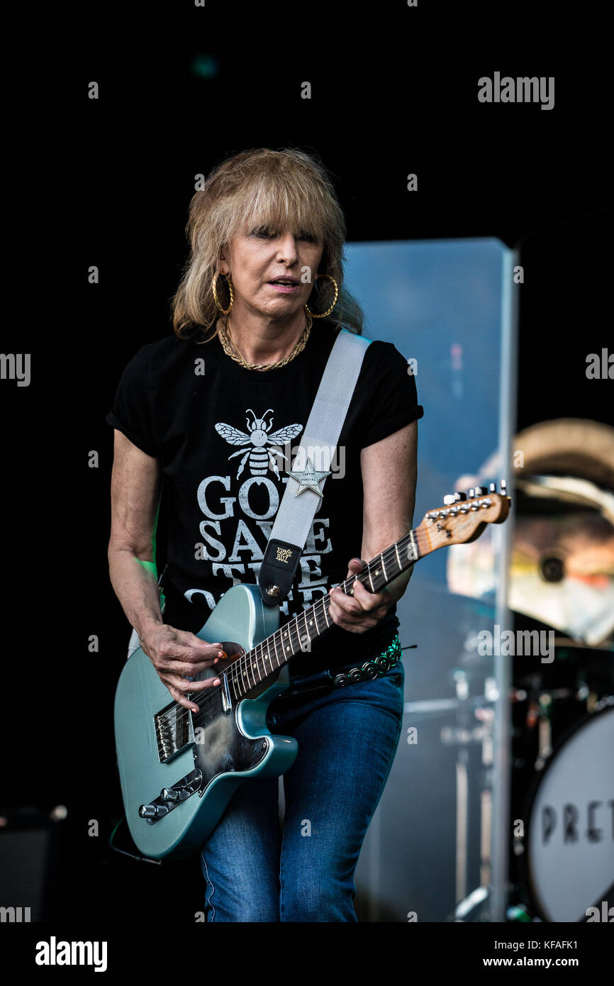Les Pretenders, vivre à l'Cornbury Festival 2017 Banque D'Images
