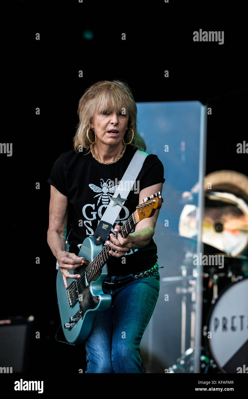 Les Pretenders, vivre à l'Cornbury Festival 2017 Banque D'Images