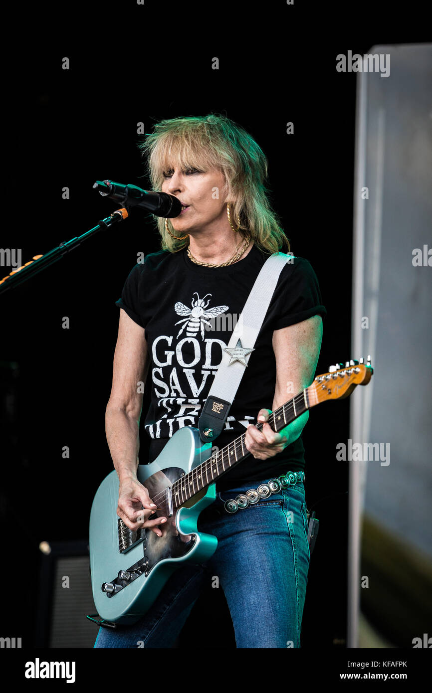 Les Pretenders, vivre à l'Cornbury Festival 2017 Banque D'Images