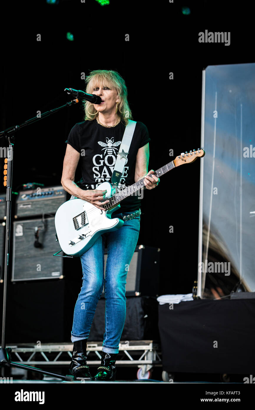 Les Pretenders, vivre à l'Cornbury Festival 2017 Banque D'Images