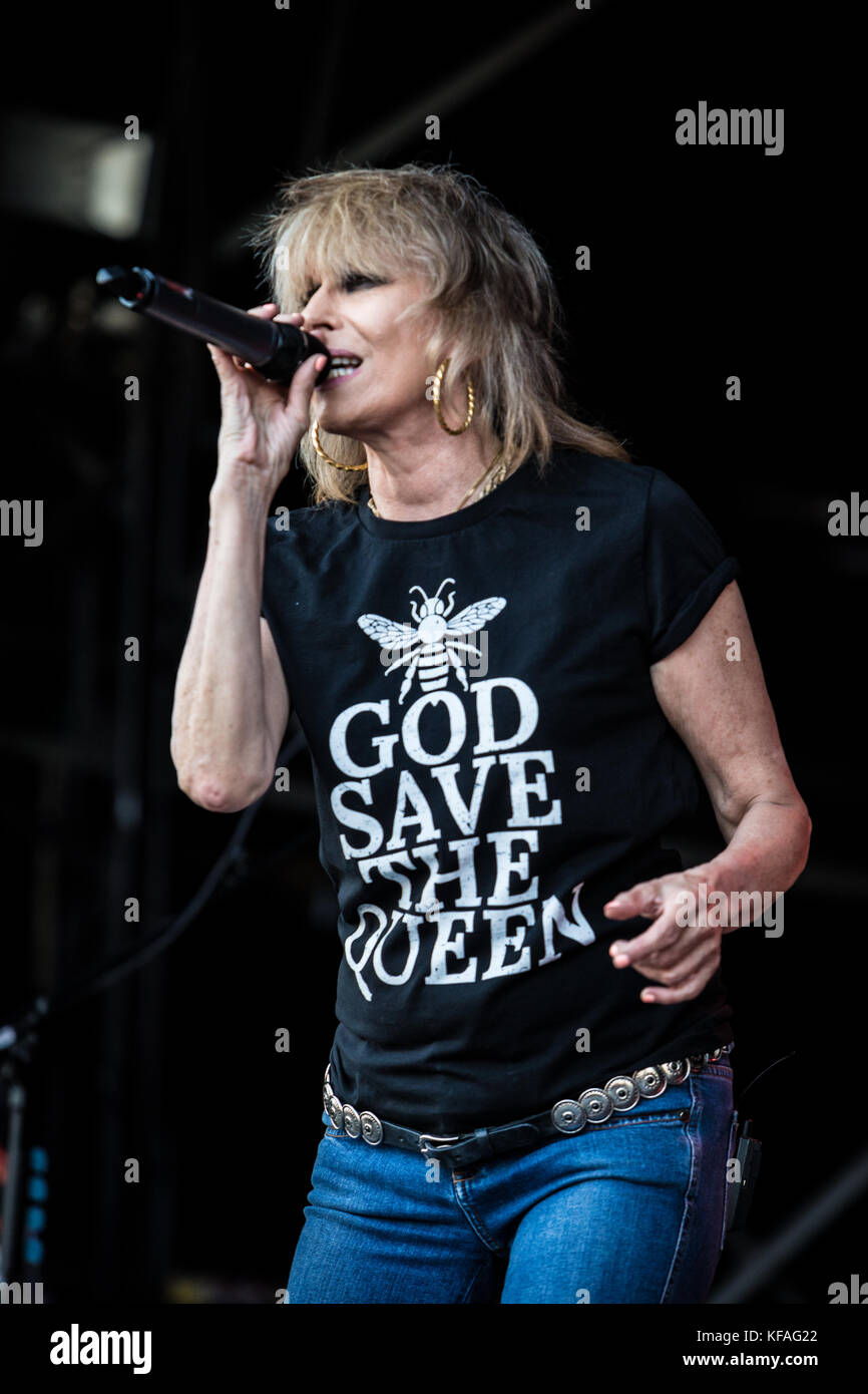 Les Pretenders, vivre à l'Cornbury Festival 2017 Banque D'Images