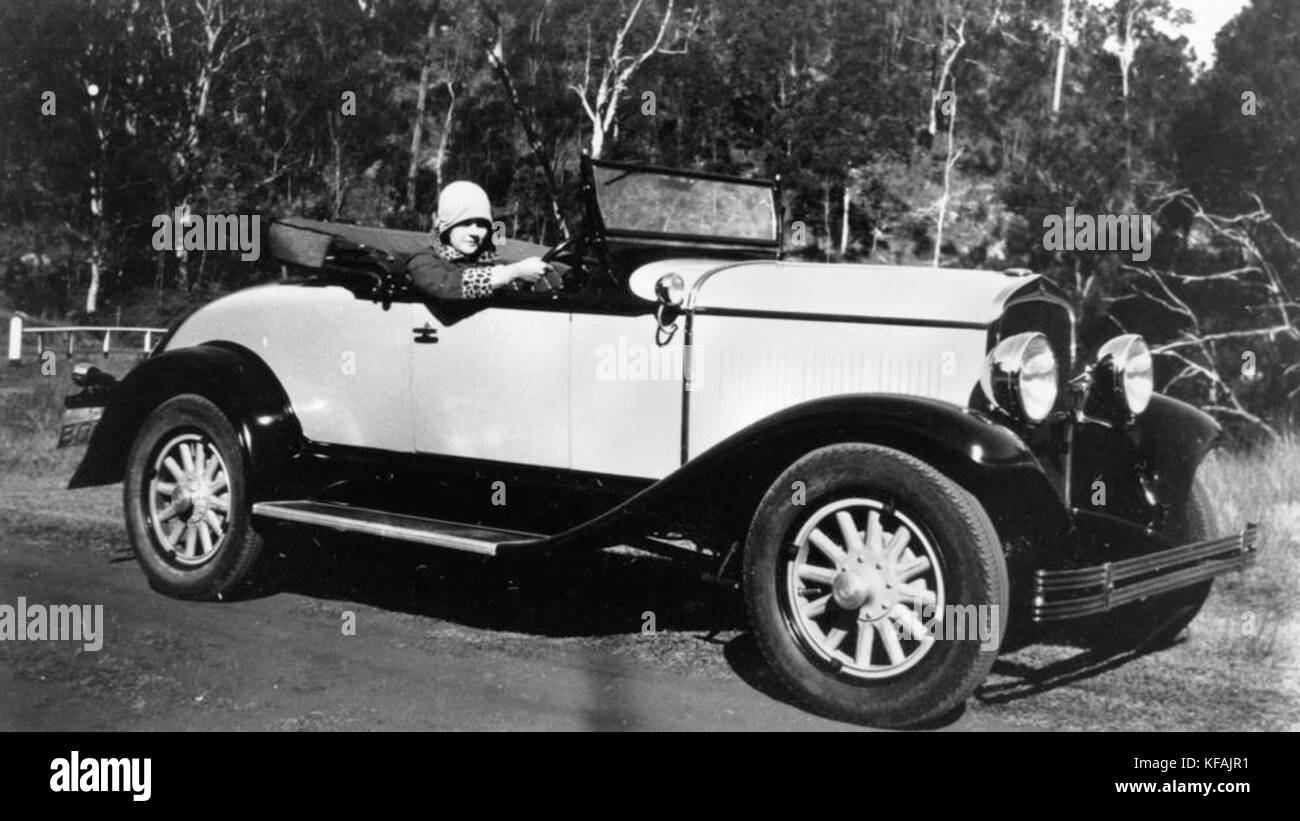1131355 Rabat dans un roadster 1929 Chrysler 75 Banque D'Images