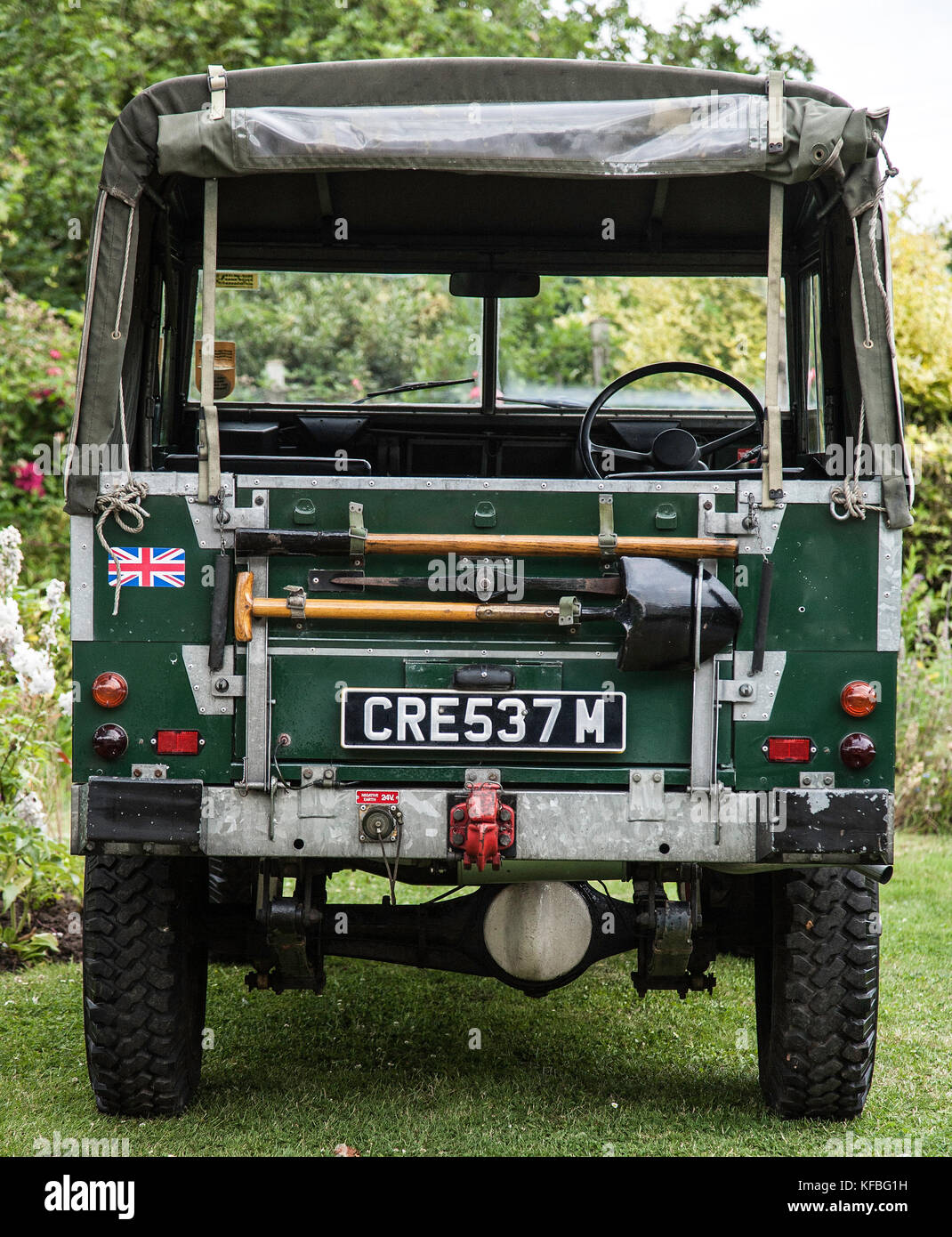 British army land rover vehicle Banque de photographies et d’images à ...