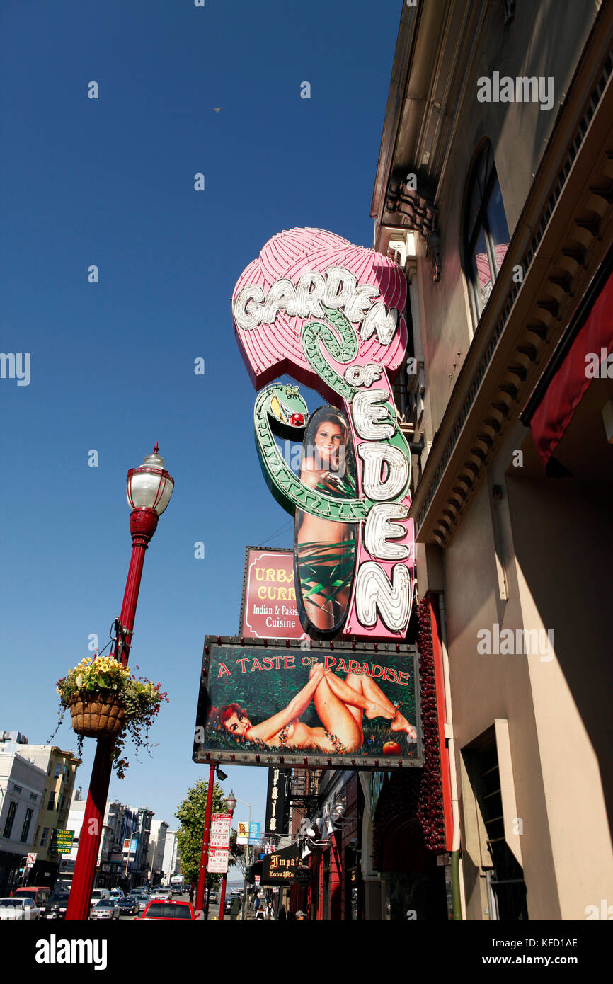 Strip club north beach Banque de photographies et d’images à haute résolution Alamy