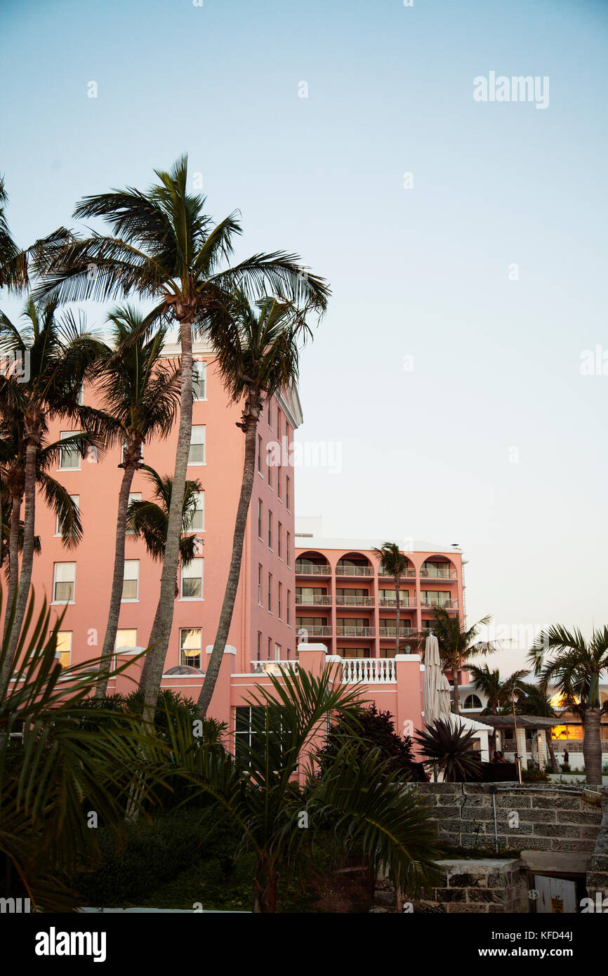 Les Bermudes, Hamilton. L'Hamilton Princess & Beach Club Hotel. Banque D'Images
