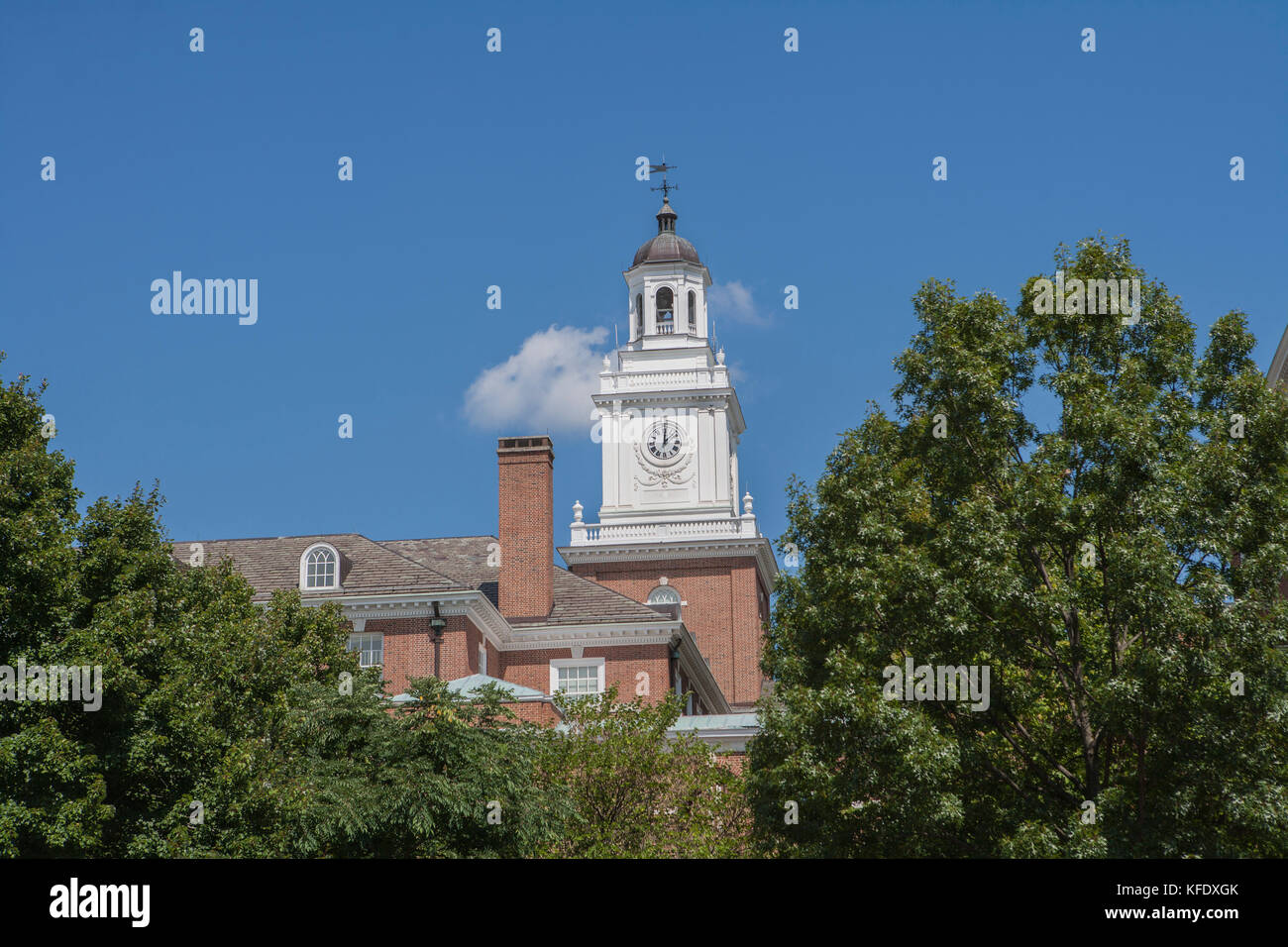 Gilman Hall, Université Johns Hopkins, Baltimore, Maryland, USA Banque D'Images