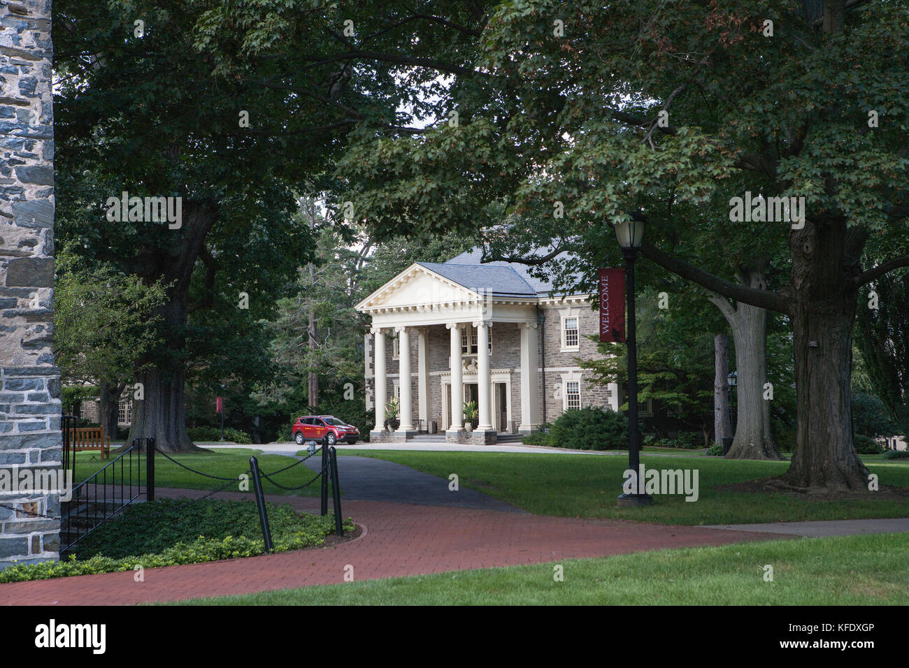L'auditorium, Marshall roberts hall, Haverford College, Haverford, Texas, USA Banque D'Images